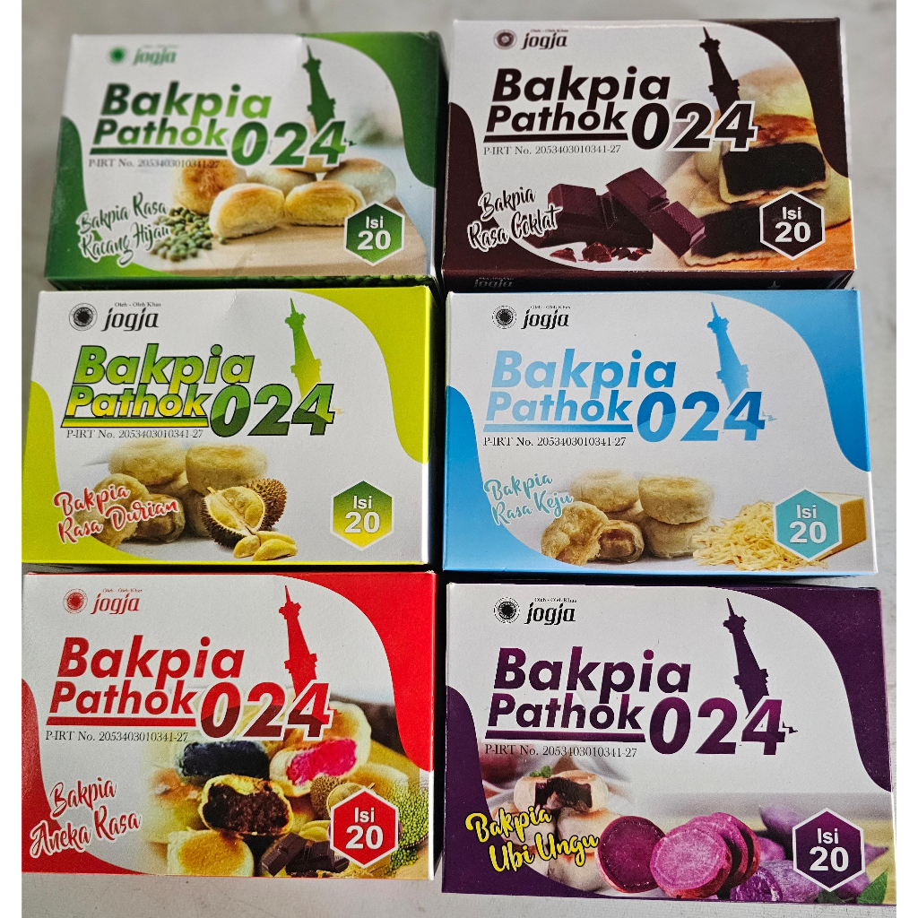 

Bakpia Pathok 024 - Isi 20