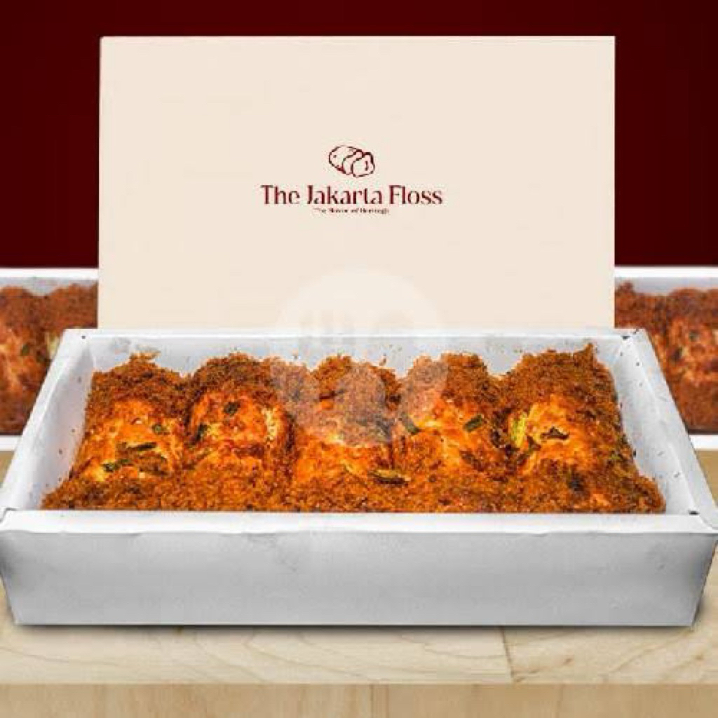 

[ASLI THE JAKARTA FLOSS] Roti Abon Gulung PREMIUM The Jakarta Floss Roll Blok M Isi 5 Pcs Besar