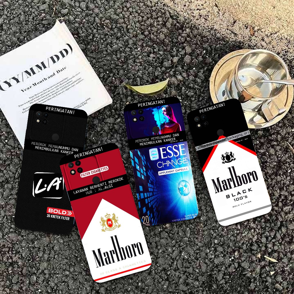 Softcase Untuk Xiaomi Redmi 10A - Softcase Gambar Fashion Printing { Rokok Limited Edition Terbaru }