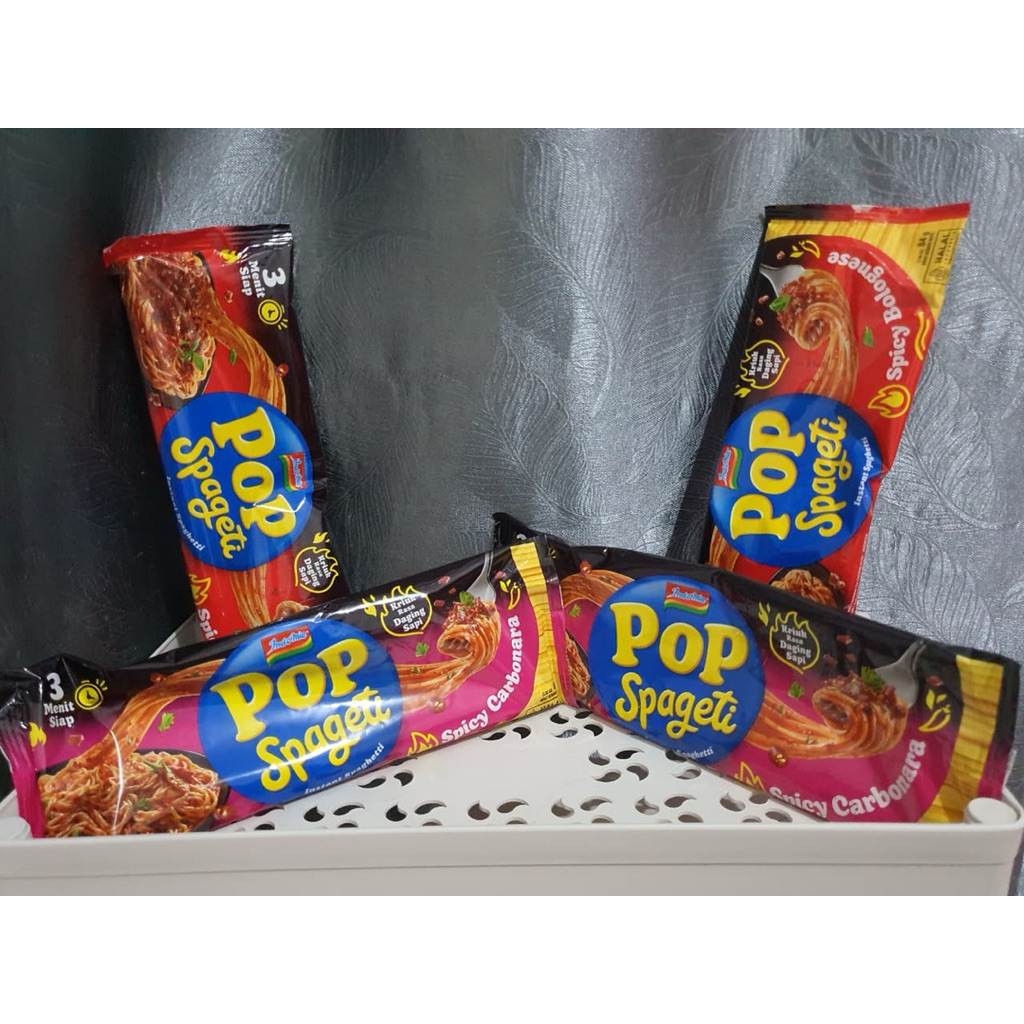 

Indomie Pop Spageti Spicy