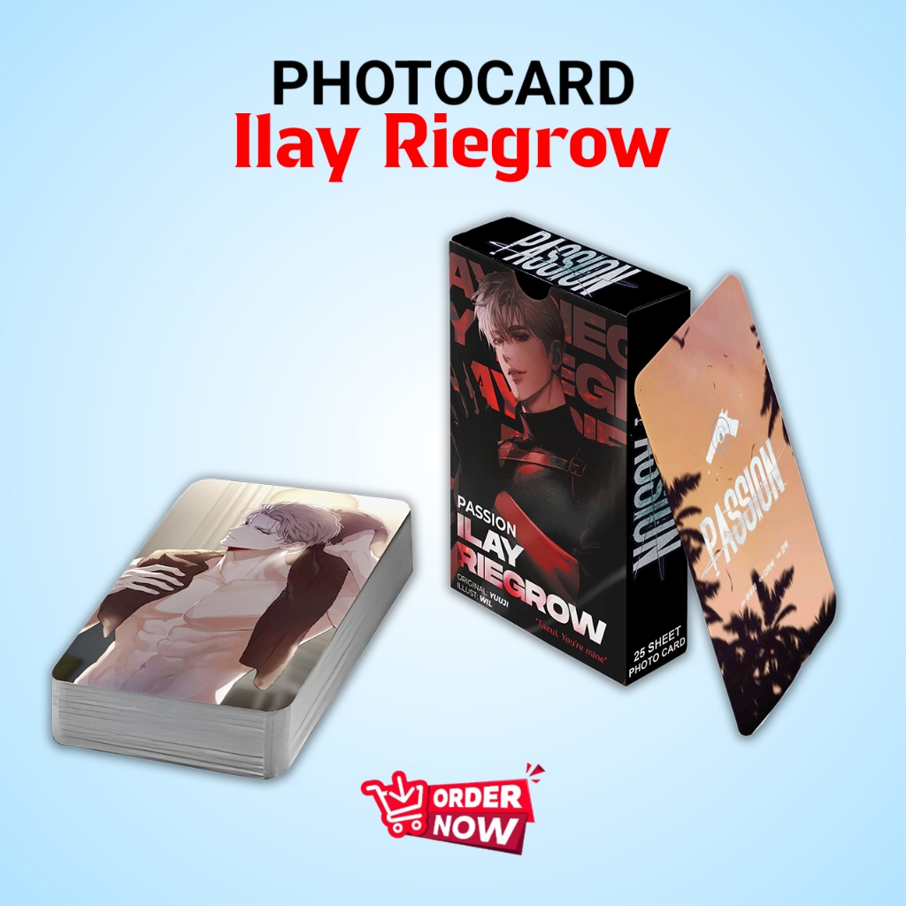 PHOTOCARD ILAY RIEGROW MANHWA PASSION PREMIUM 1 PACK LIMITED EDITION