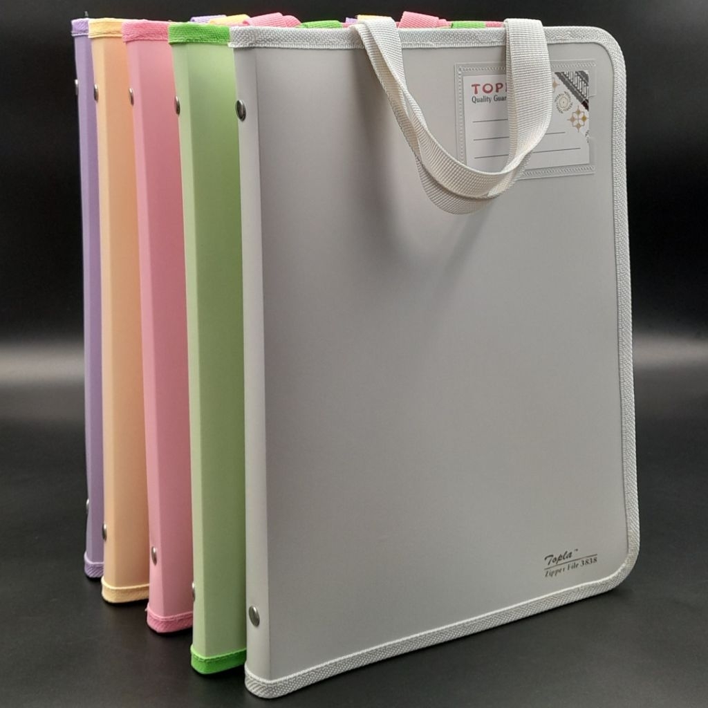

TOPLA ZIPPER FILE 3838 |MAP RESLETING FILE WARNA PASTEL UKURAN (A4)