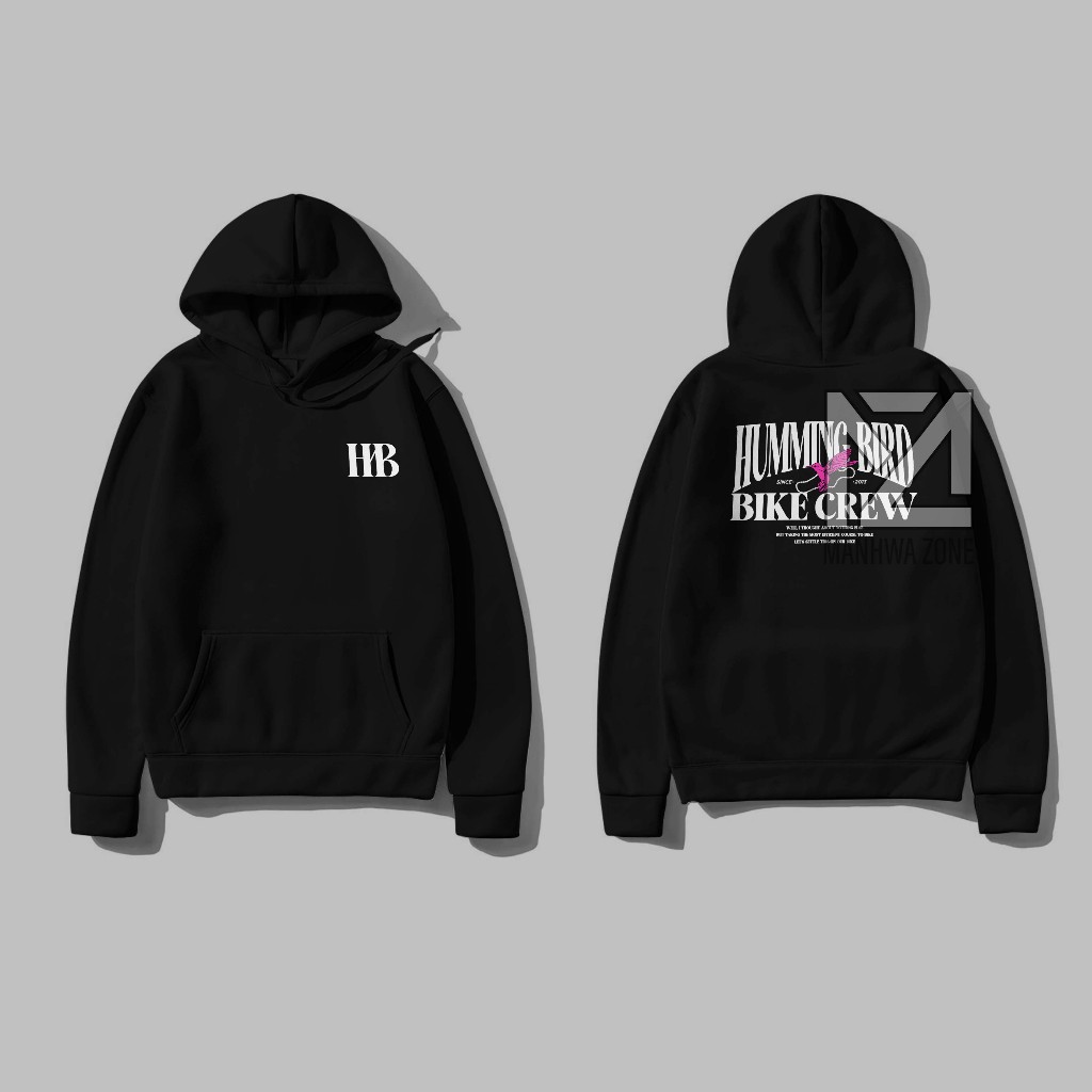 Hoodie Humming Bird New Flecee Cotton / Sweater Humming bird