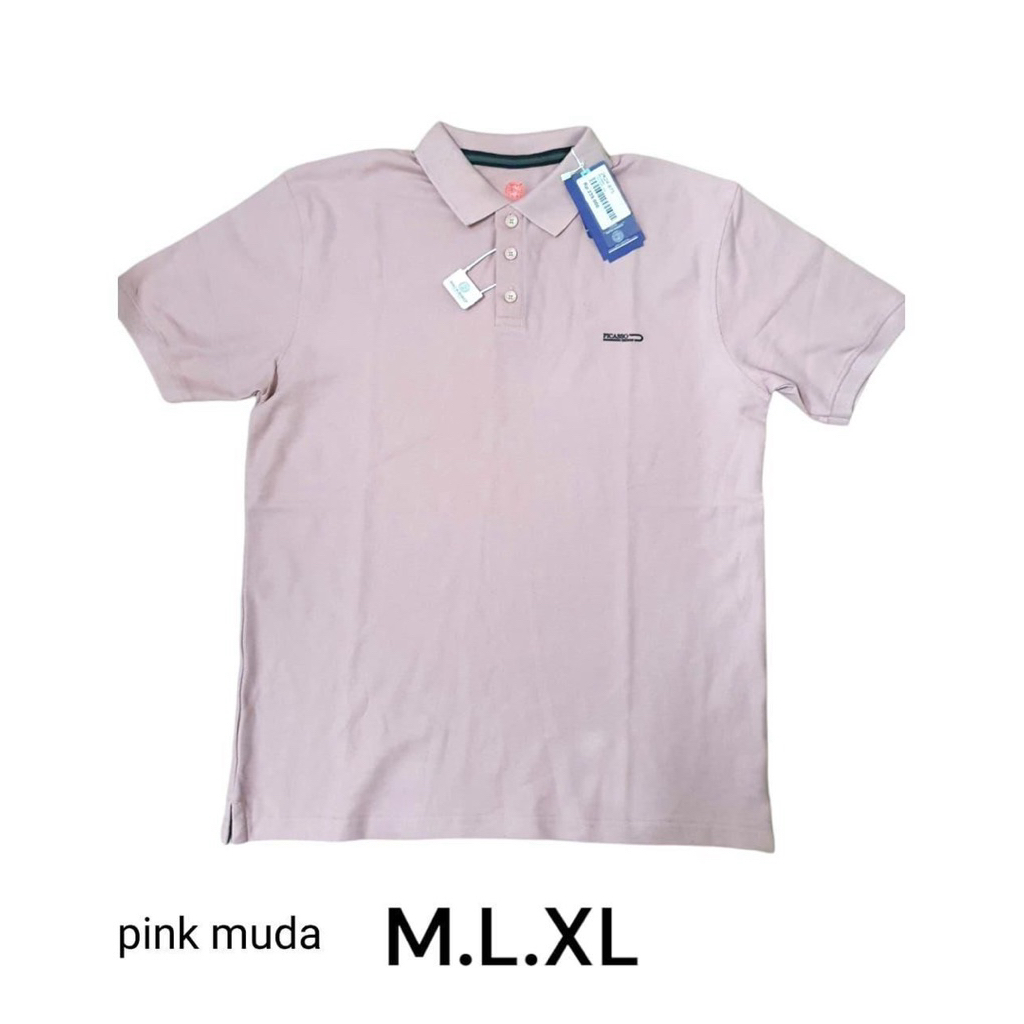 [PICASSO] Kaos Krah Pria Picasso Original/ Bahan Adem Nyaman