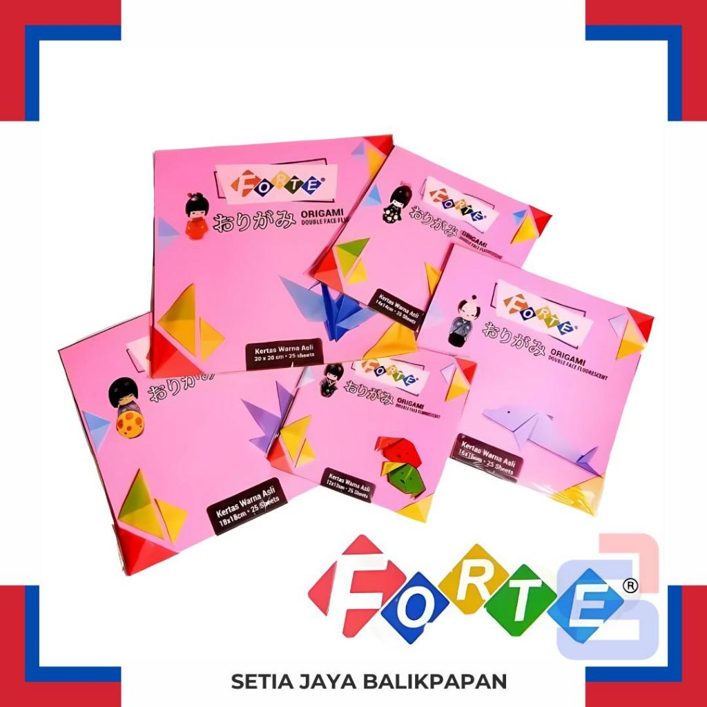 

Forte Origami Forte Kertas Lipat Warna Berbagai Ukuran 30x30 Cm