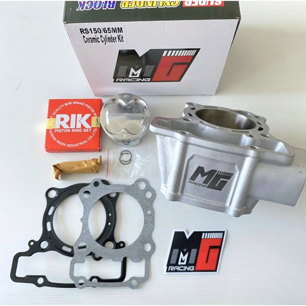 blok sonix GTR 65mm,68mm dan 70mm ceramik piston FJN ring rik original MGracing