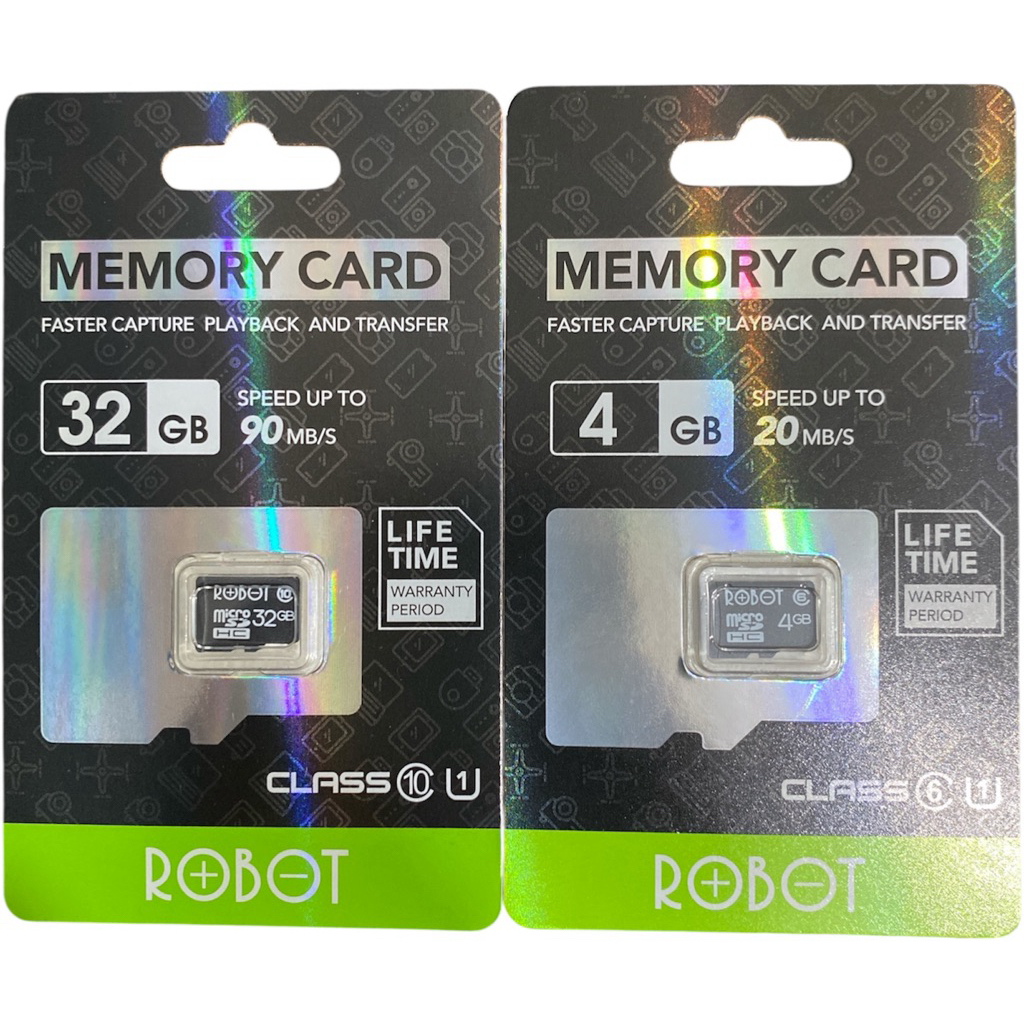 ROBOT MEMORI CARD 8GB MICRO SD CLASS 10 ORIGINAL 100%
