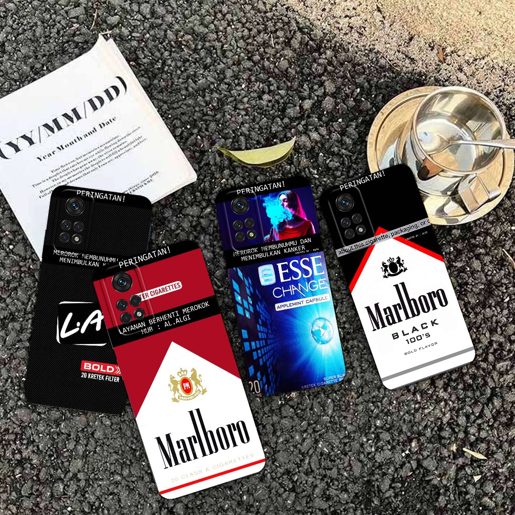 Softcase Untuk Xiaomi Redmi Note 11 - Softcase Gambar Fashion Printing { Rokok Limited Edition Terba