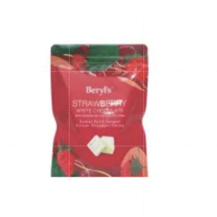 

Beryls Strawberrys Coklat Putih dengan Hirisan Strawberry Kering
