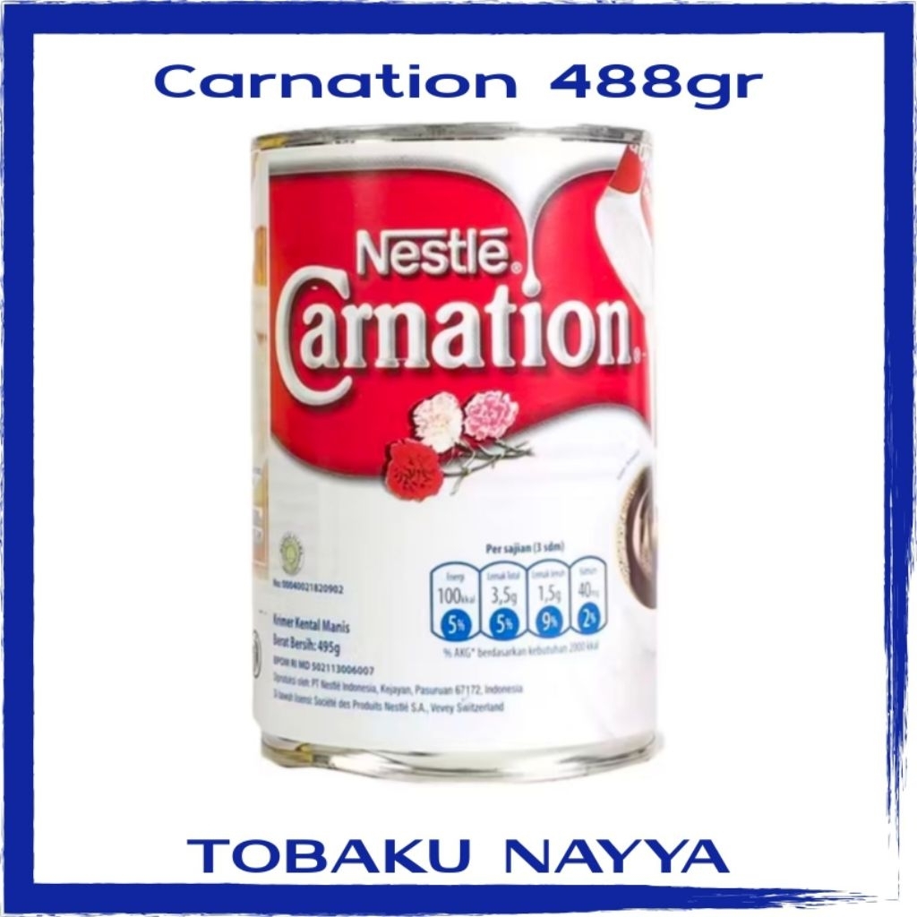

Susu Kental Manis Carnation 488gr Kaleng - Krimer Kental Manis
