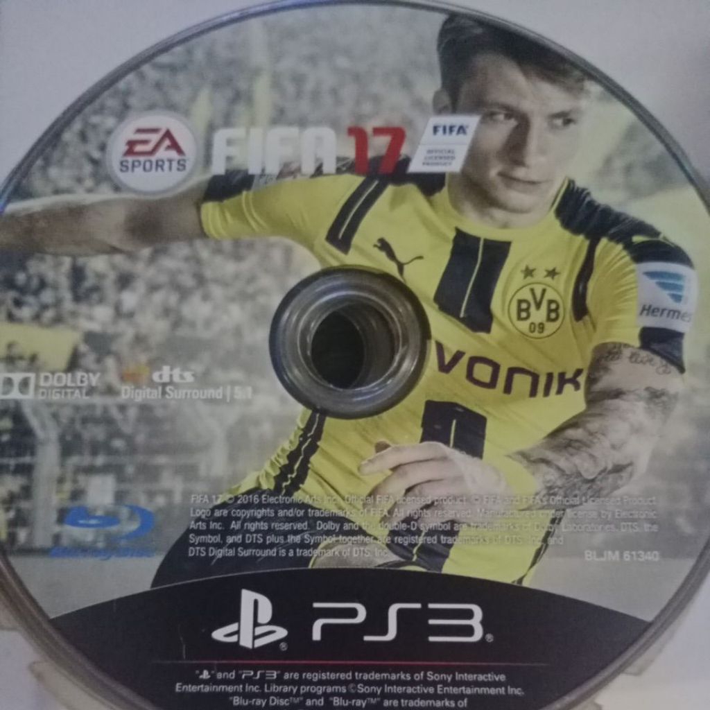 KASET PS3 FIFA 17 SECOND