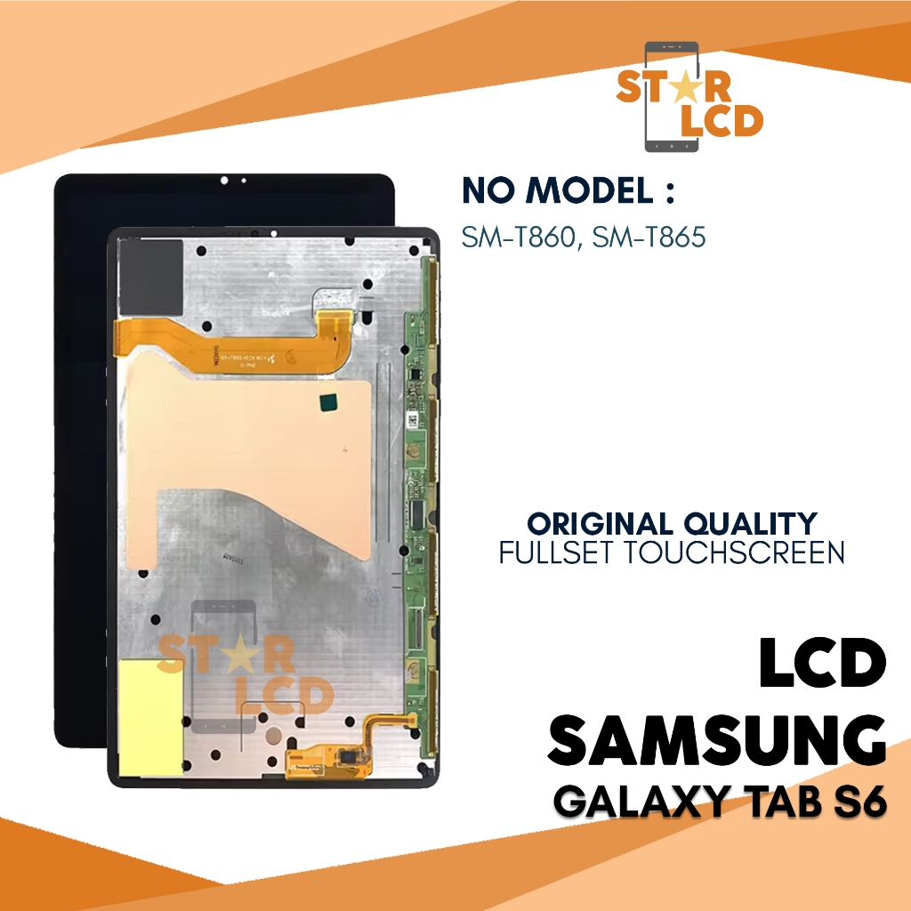 Grosir LCD Samsung Tab S6 / T860 / T865 - Fullset Touch screen