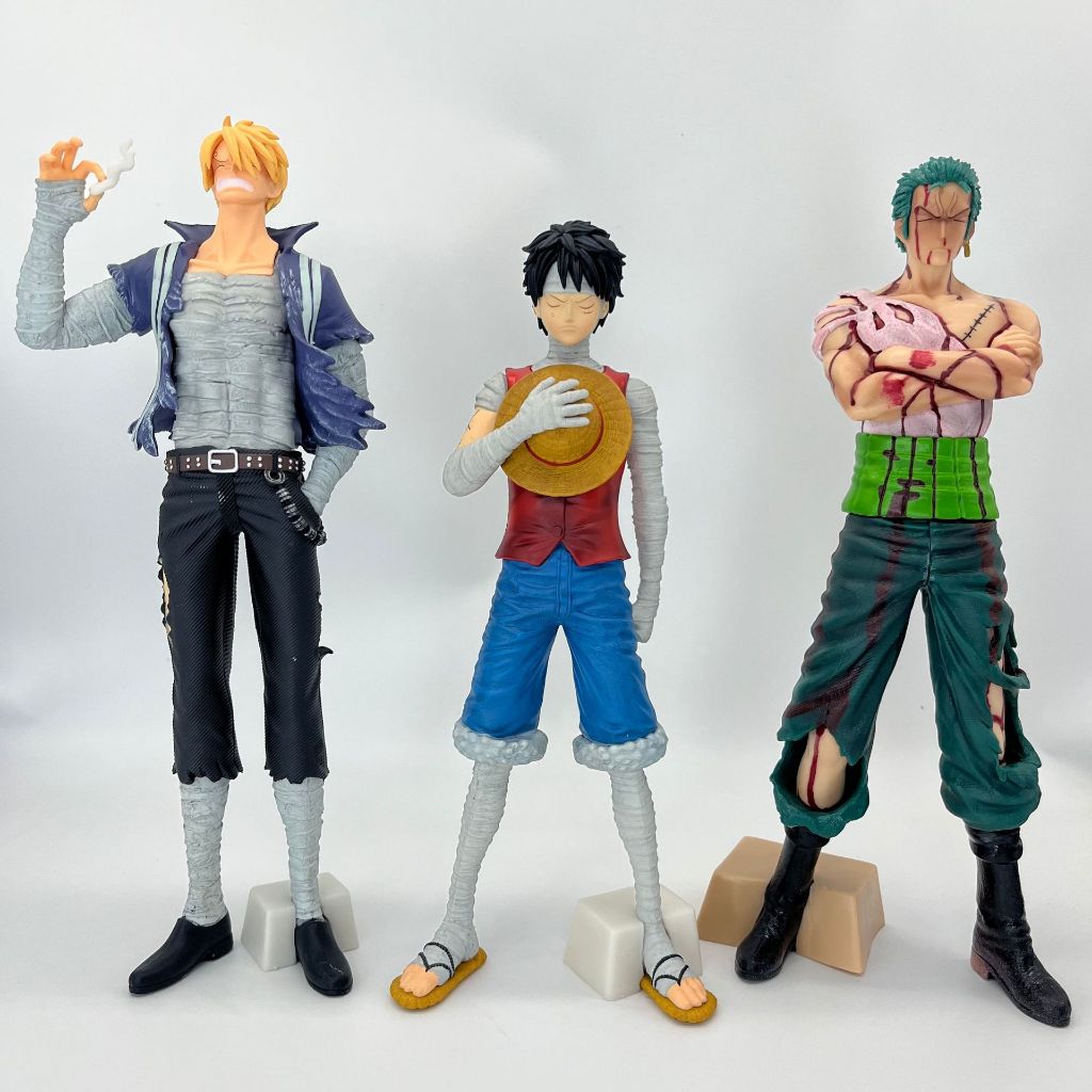 Action Figure ONE PIECE BESAR - Miniatur Pajangan Mainan luffy zoro ace sabo sanji