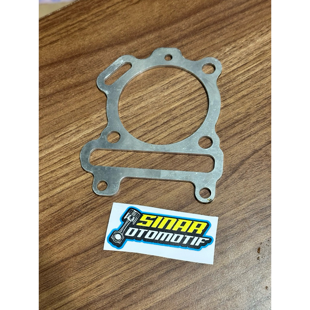 Paking blok aluminium vega ZR Jupiter z robot 115cc Z1 2mm 3mm 4mm 5mm