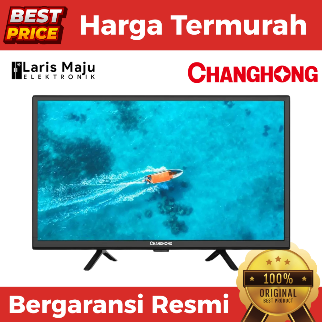 CHANGHONG Led Digital Tv L24G5W 24 INCH HD Original Termurah
