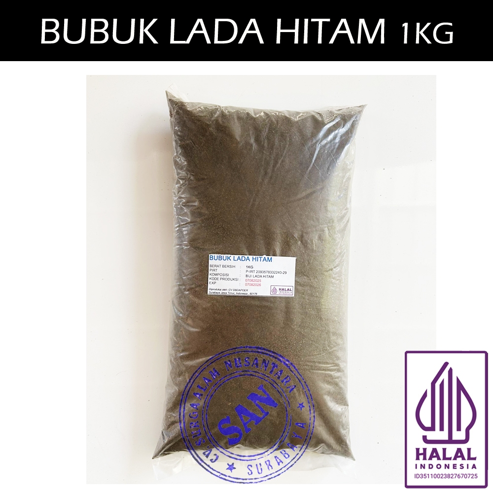 

Bubuk Lada Hitam 1KG