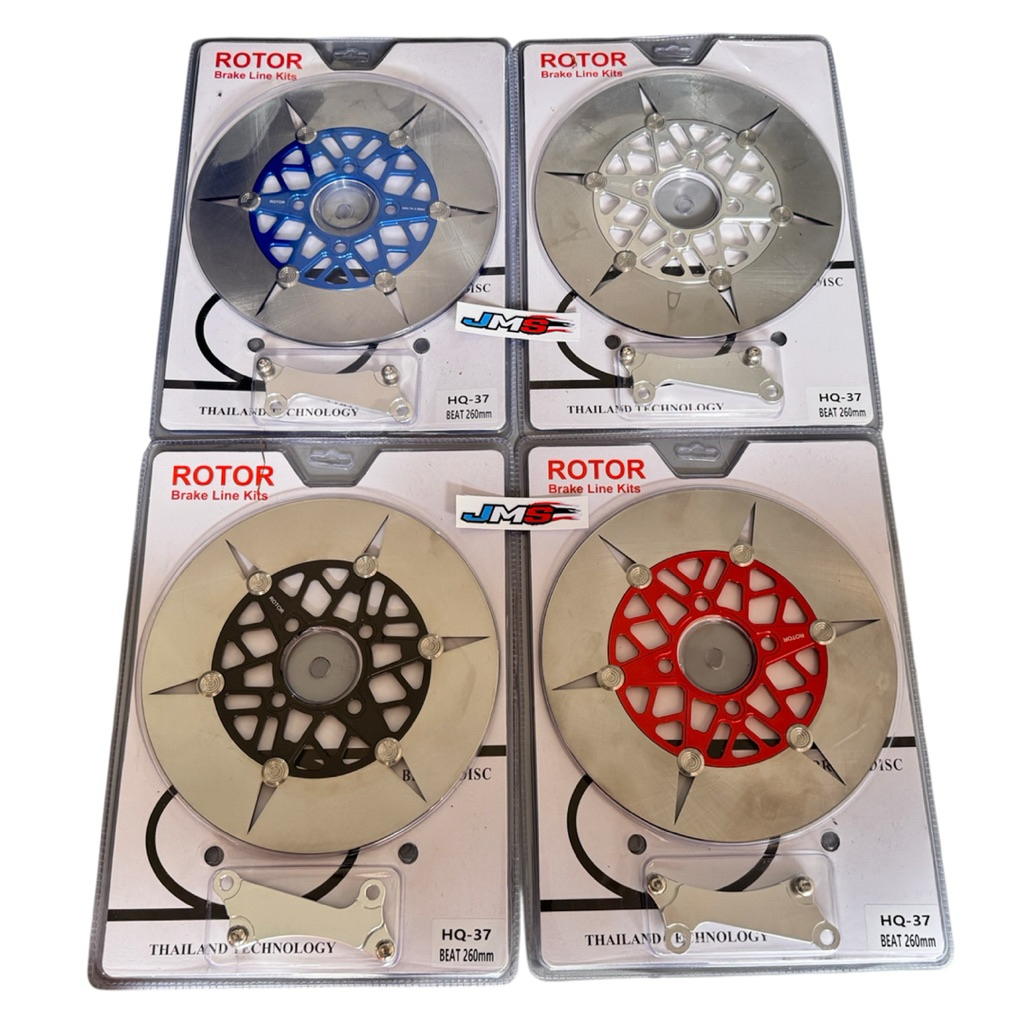 DISCBRIKE PIRINGAN CAKRAM ROTOR 260MM. BEAT SCOOPY FRE BREKET