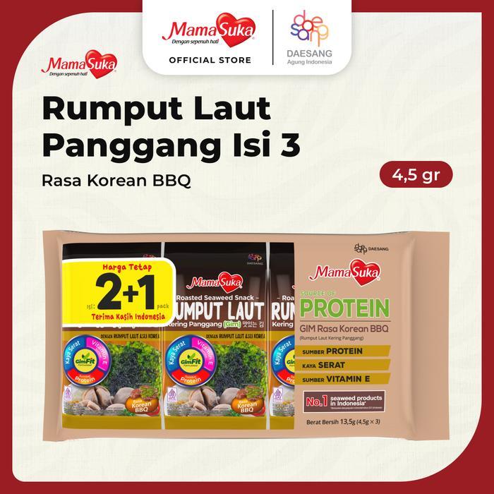 

MamaSuka - Gim Panggan BBQ Isi 3 (P3)