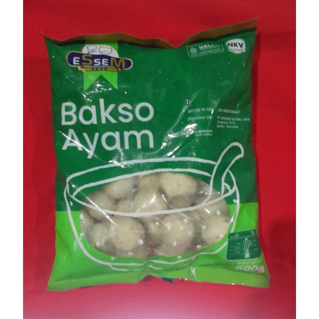 

essem baso Ayam isi 50/500gr
