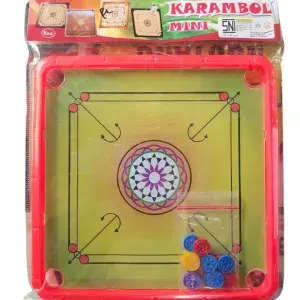 Karambol mini mainan anak size 20 cm x 20 cm