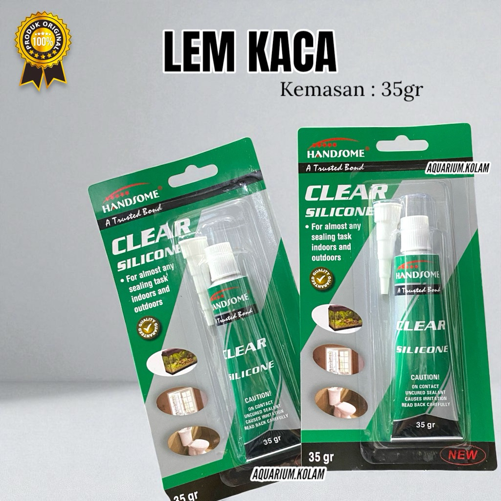 Aquarium Kolam | LEM KACA AQUARIUM PEREKAT KACA KUALITAS TERBAIK TERBUKTI KOKOH DAN KUAT BERKUALITAS