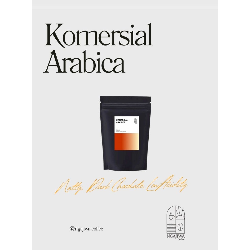 

Kopi Komersial Arabica 100g