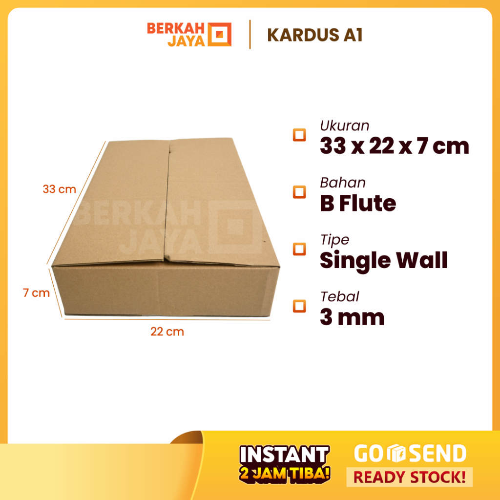 

Kardus / Box / Karton / Aksesoris / Kotak / Dus Packing / Kardus Snack Kiloan / Kardus Hampers Buket Bunga / Kardus Kopi – 33x22x7 cm (Kardus 33 x 22 x 7 cm)