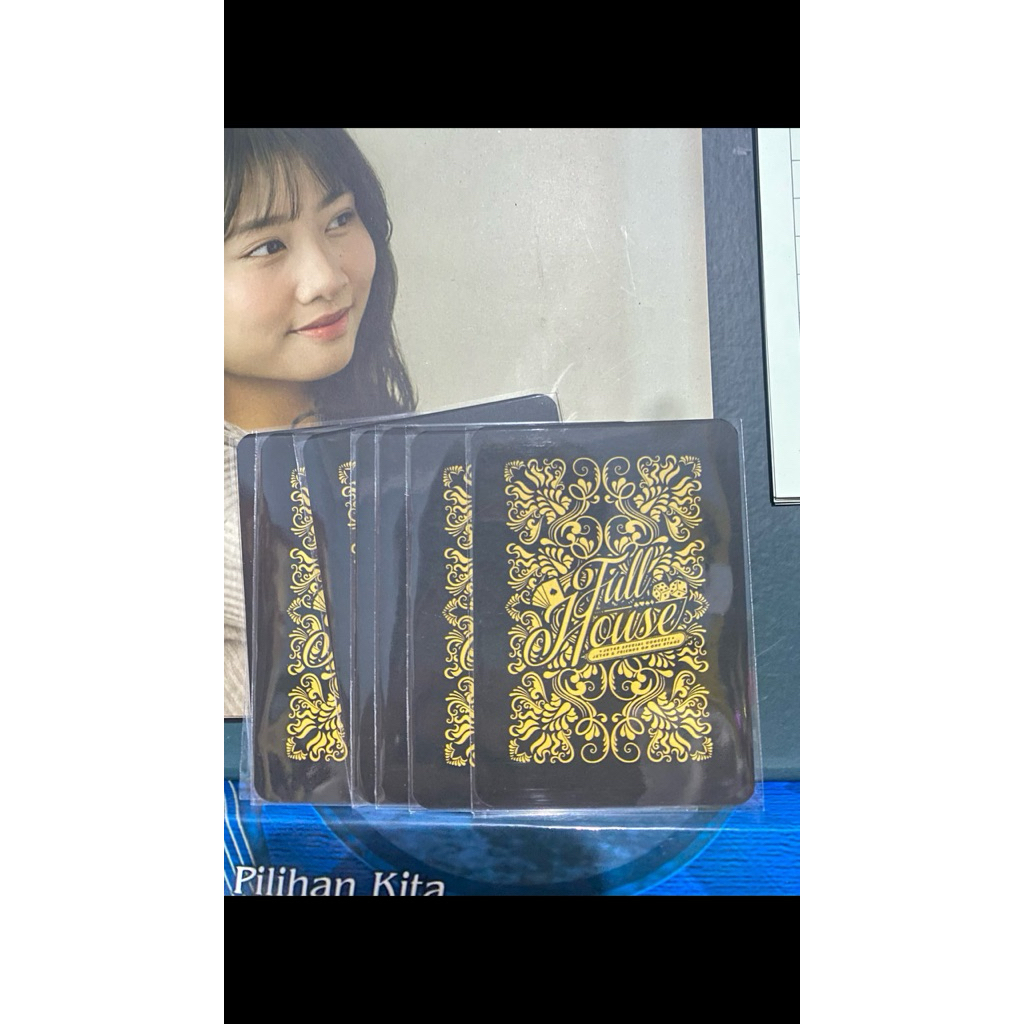 playing card kartu remi benefit ace konser full house jkt48 official