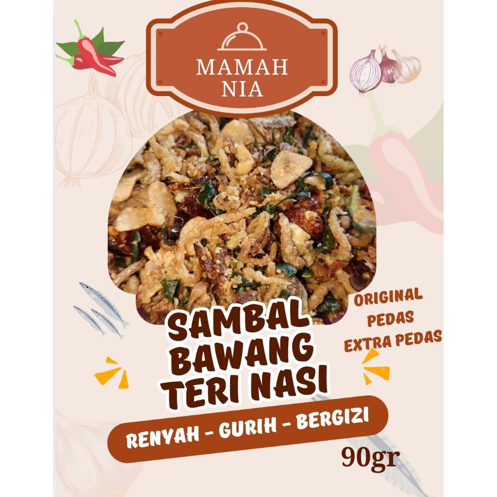 

Sambel Bawang Teri Nasi By Mamah Nia