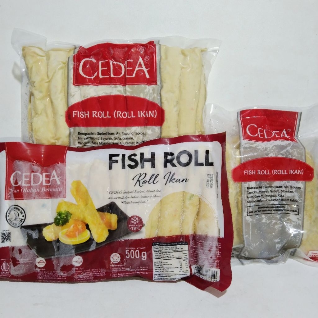 

Cedea Fish Roll/ Ukuran 1kg 500gr 250gr