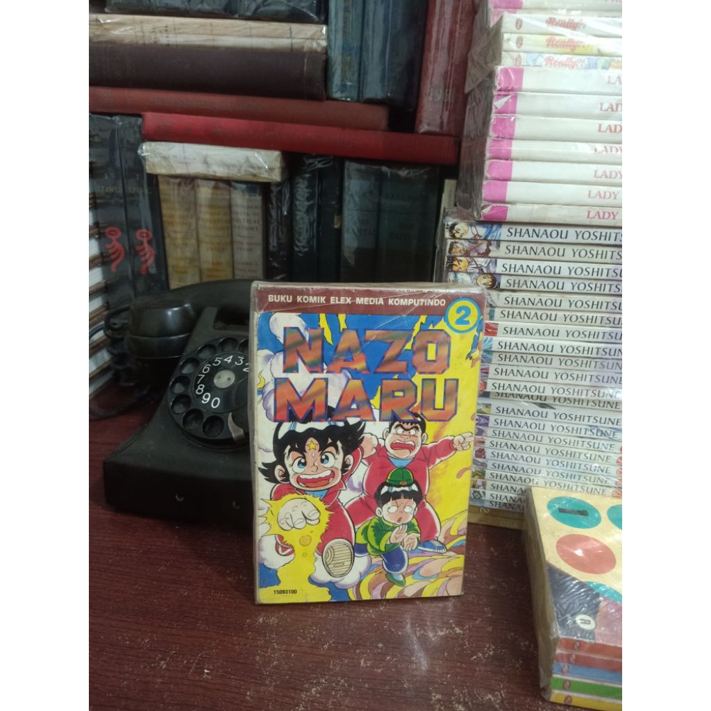 komik nazo maru no 1-2 second kondisi bagus