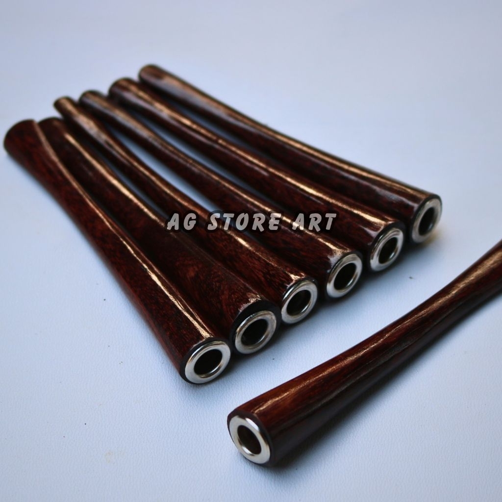 Promo Pipa Once Rorok Kayu Bertuah Galih Asem Jawa Asli Semi Lengkung Full Galih Murah