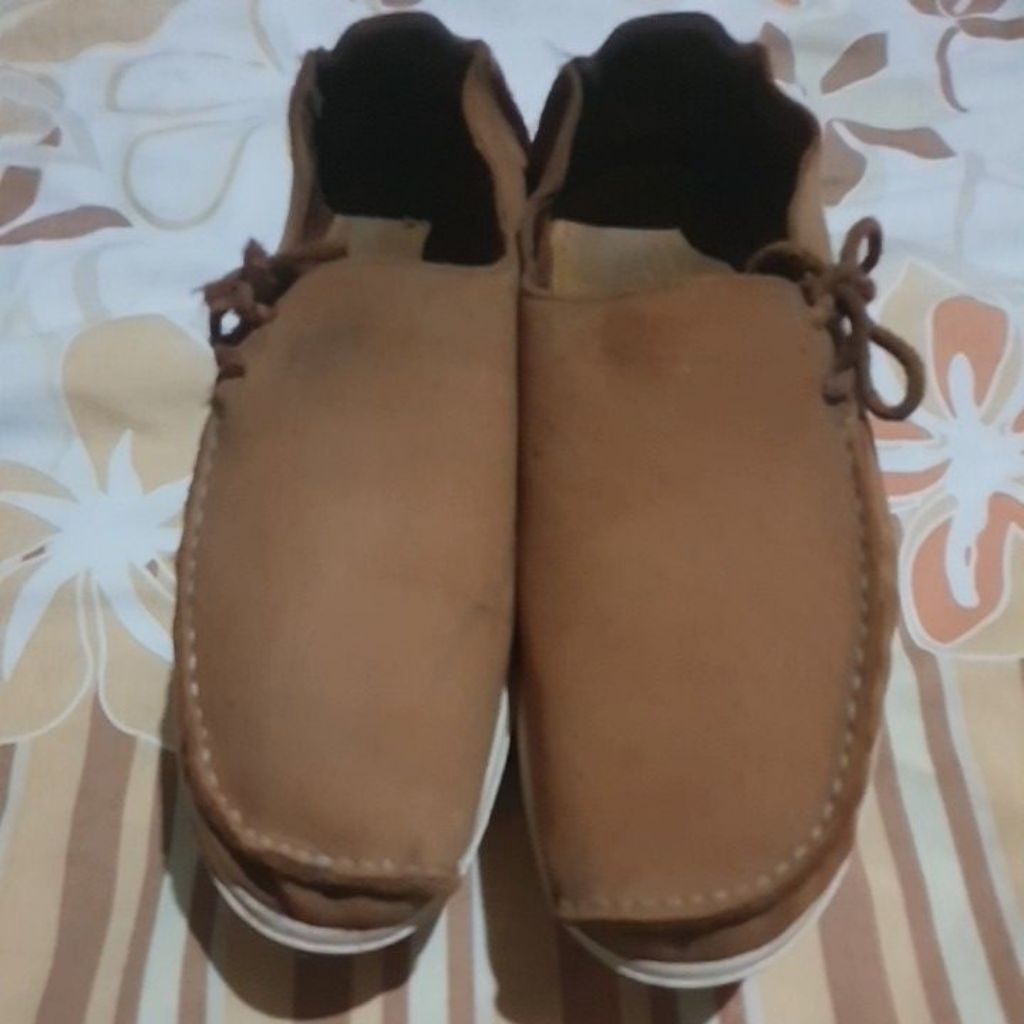 sepatu pria slip on kulit hawkins size 42 insol 265