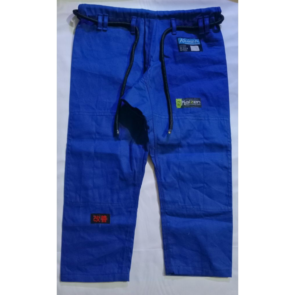 celana gi beladiri/ kaizen/ biru