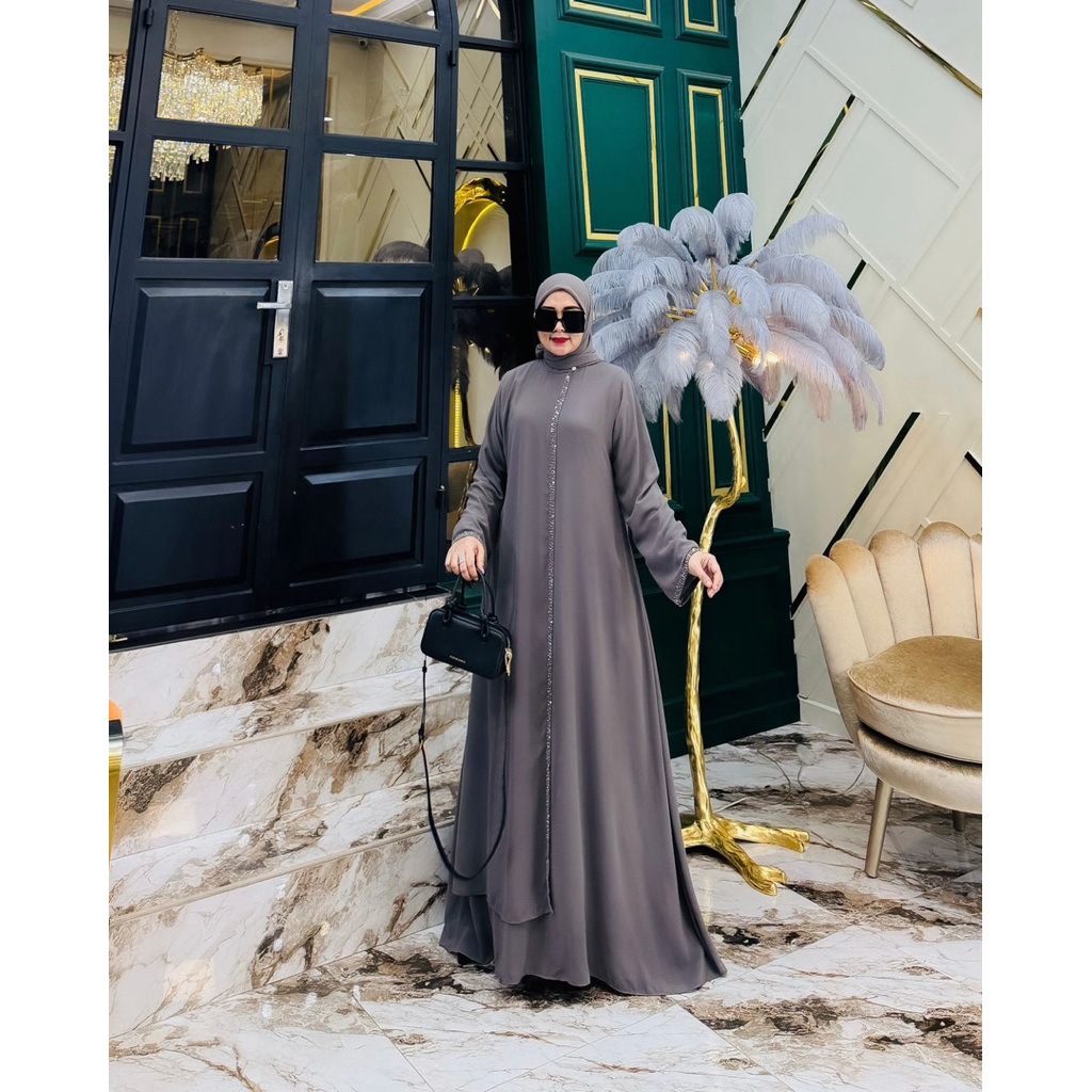 MECCA ABAYA SET HIJAB BY M.NABIL