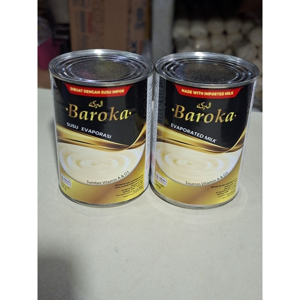 

SUSU EVAPORASI BAROKA 380GRAM