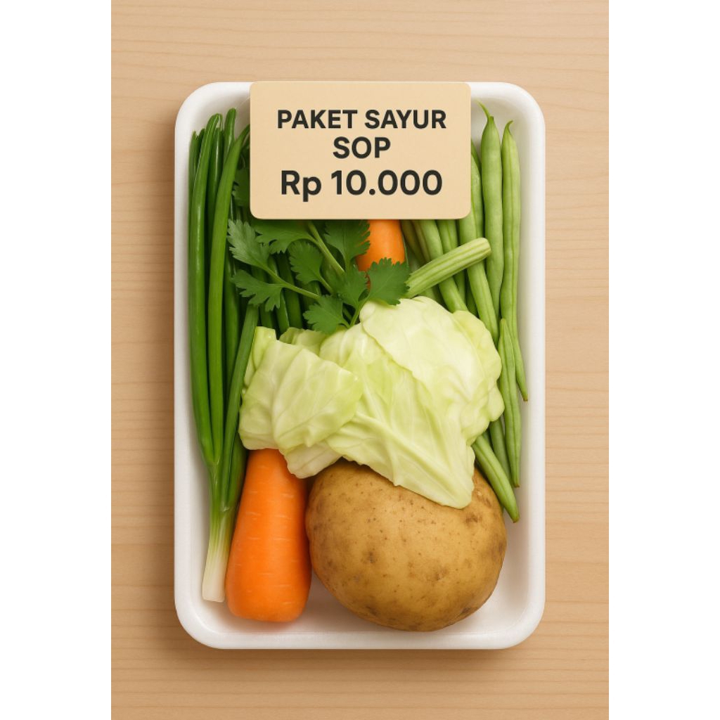 

paket sayur sop