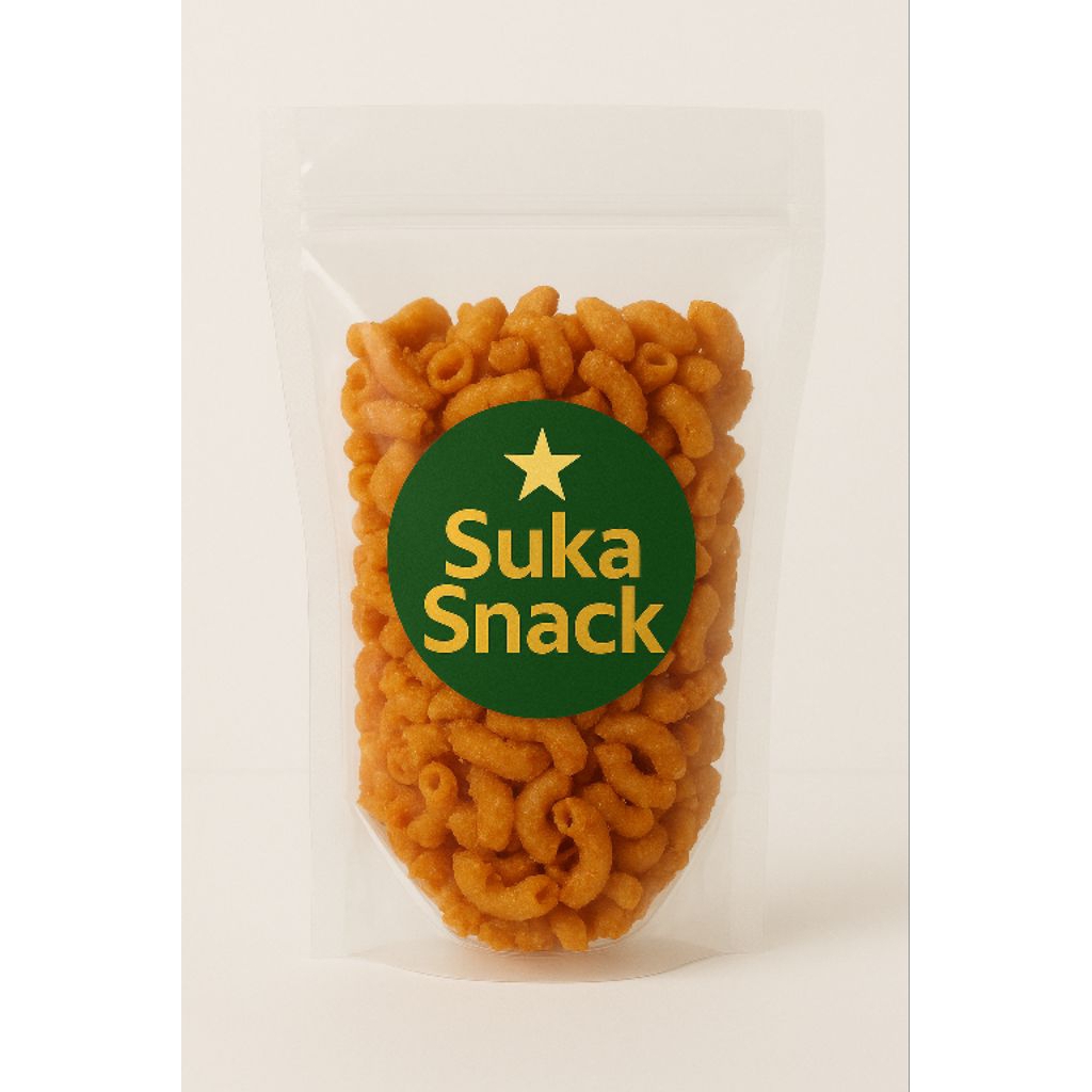 

Makaroni Bantet 50 gr Rasa Original - Camilan Rumahan Kekinian -