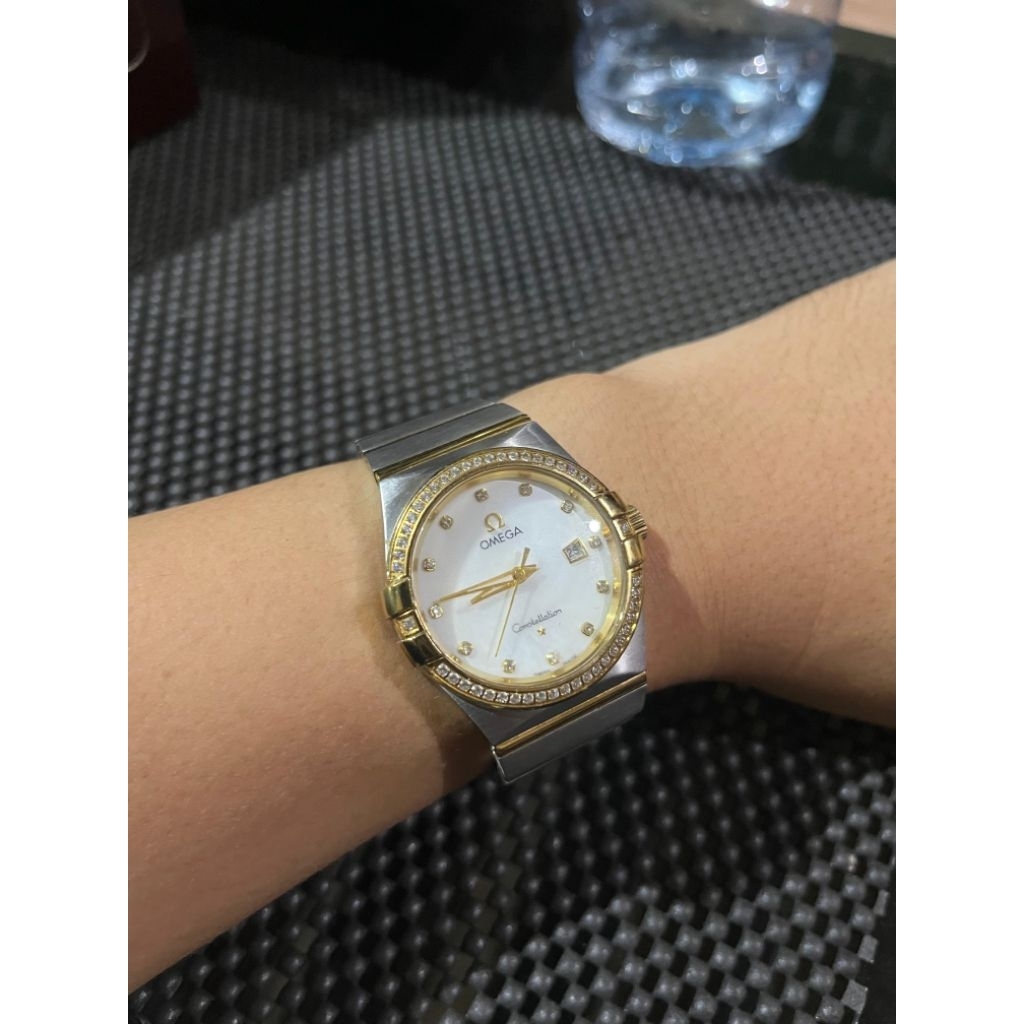 Omega Constellation vintage jam tangan antik original berkelas