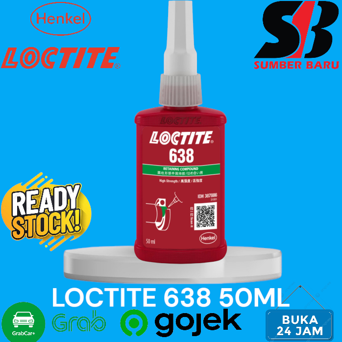 

Henkel 638 Retaining Compound Lem Bearing Shaft 50 ml - LEM 638 50ML