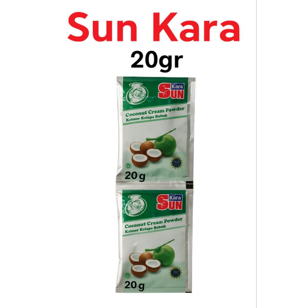 

Santan Bubuk Sun Kara 20gr - Santan Instan Praktis Asli Kelapa Halal