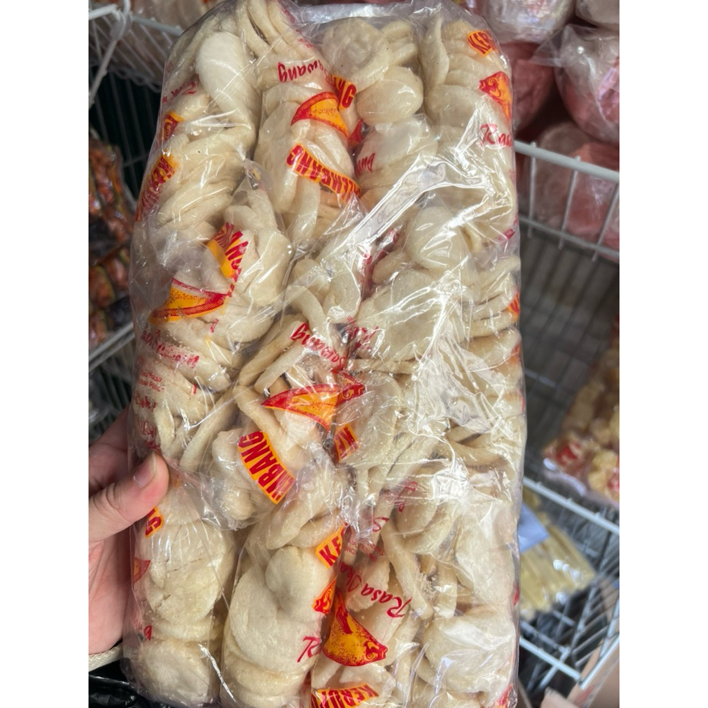 

Kerupuk ikan palembang 1 pack isi 12 bungkus