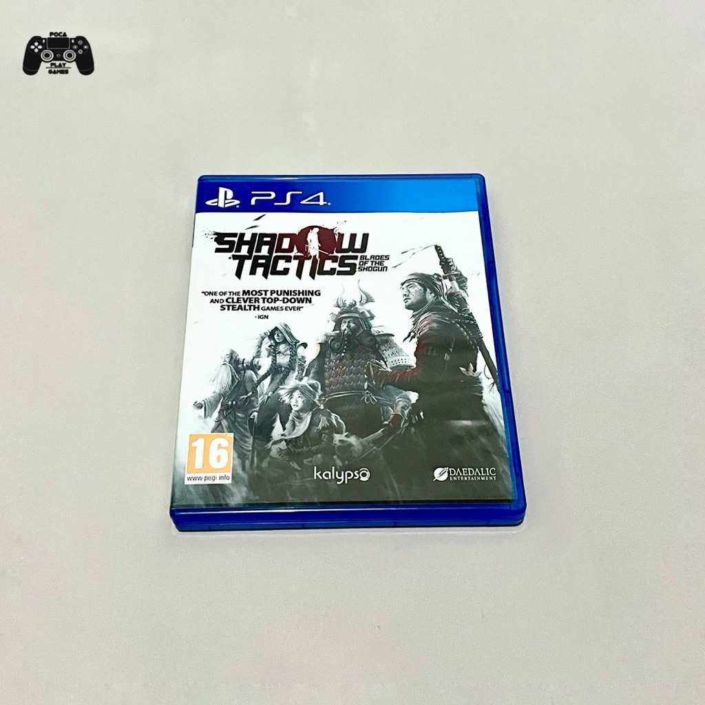 Kaset BD PS4 Shadow Tactics - Second / Bekas