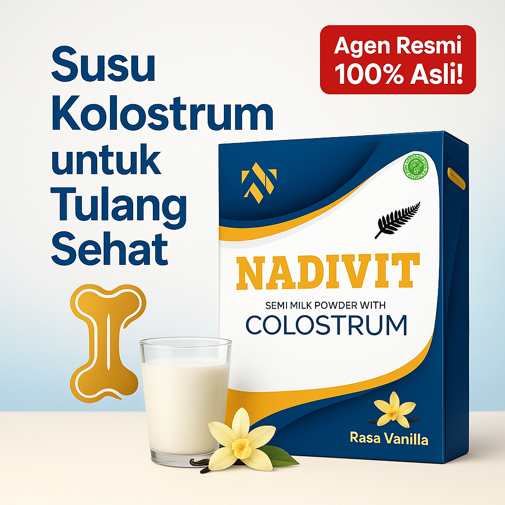 

NADIVIT Susu Kolostrum Colostrum 100% Asli Original Bantu Pemulihan Syaraf Terjepit