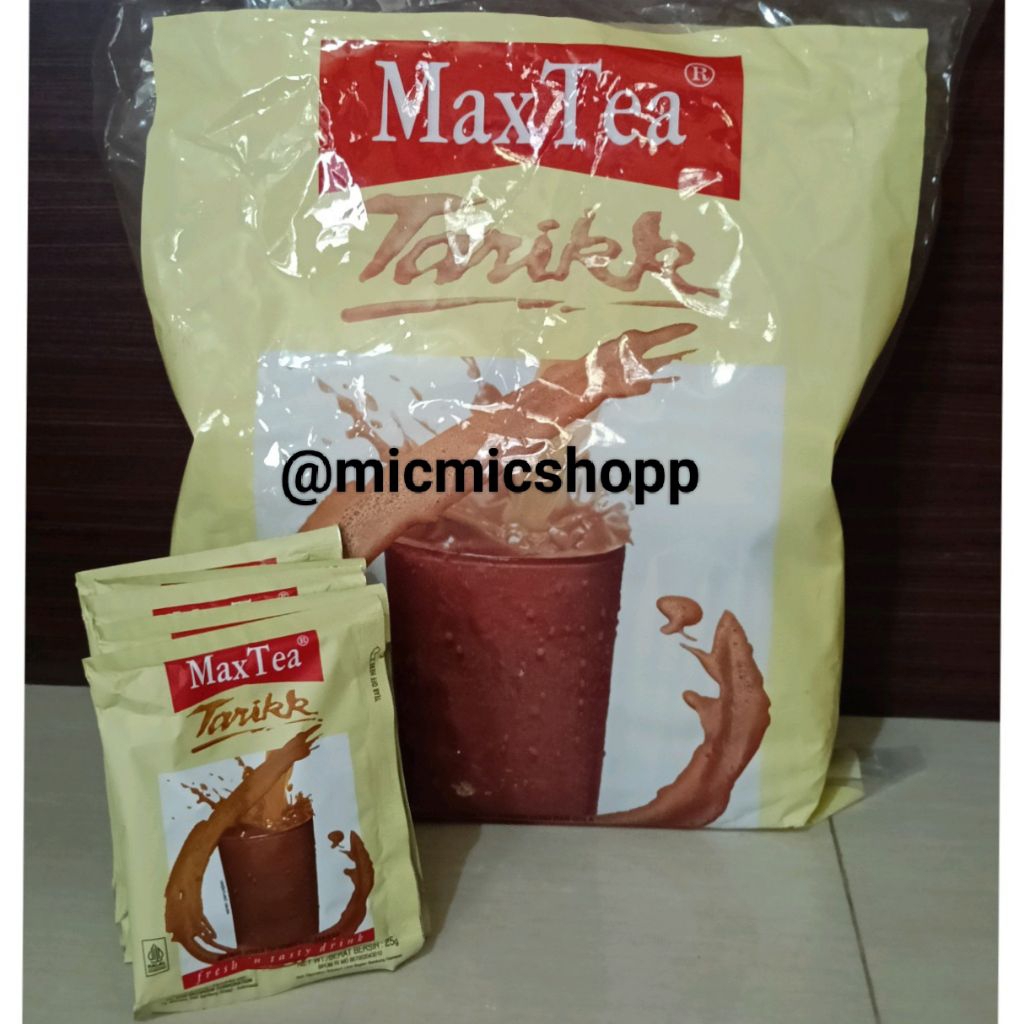

Maxtea Tarikk Teh Tarik / Teh Susu 25 gr