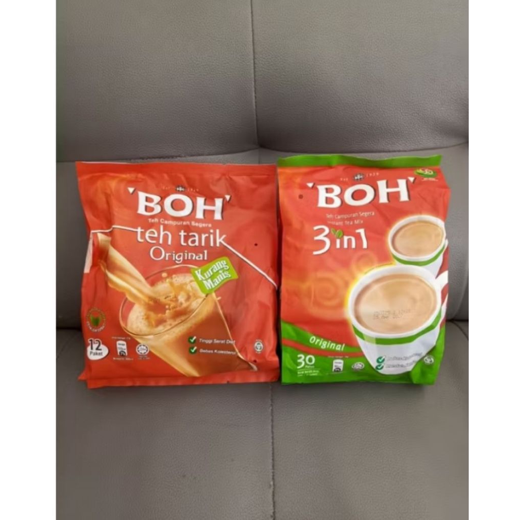 

BOH Teh Tarik Instant Less Sugar&Teh 3in1 Sachet