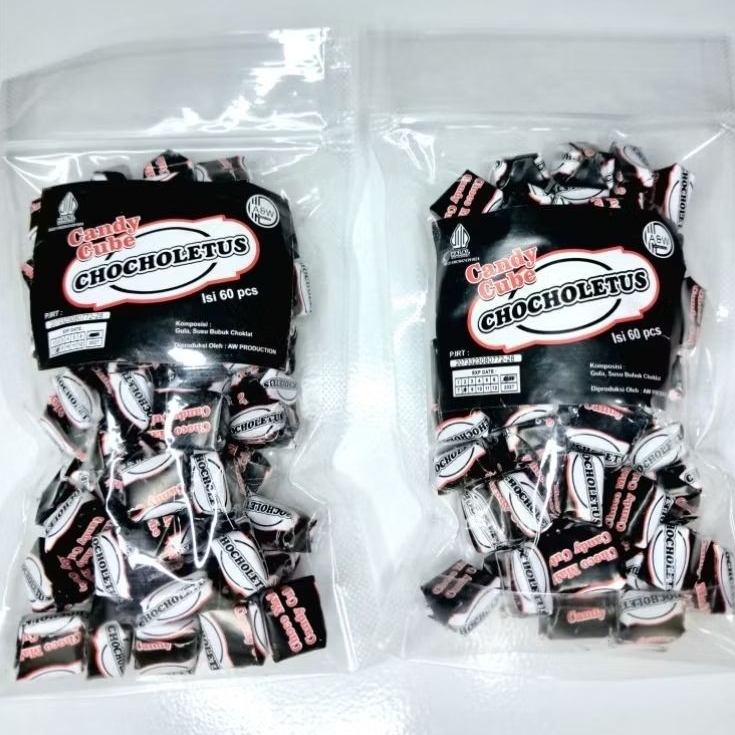 

1 PACK permen Coklat Chocolatos isi 60pcs