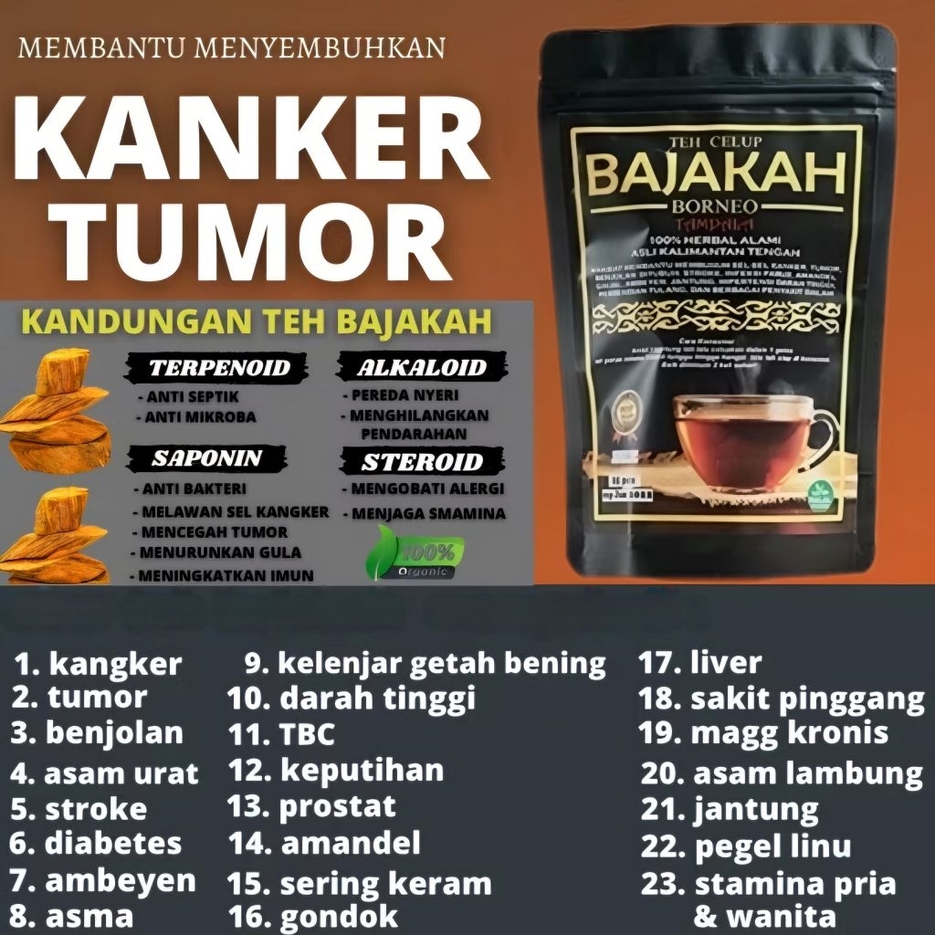 

PROMO TEH BAJAKAH Kualitas Terbaik Akar Bajakah Original