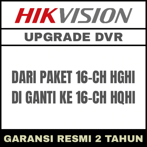 Upgrade DVR HIKVISION 16 Channel 2mp Ke 16 Channel 5mp