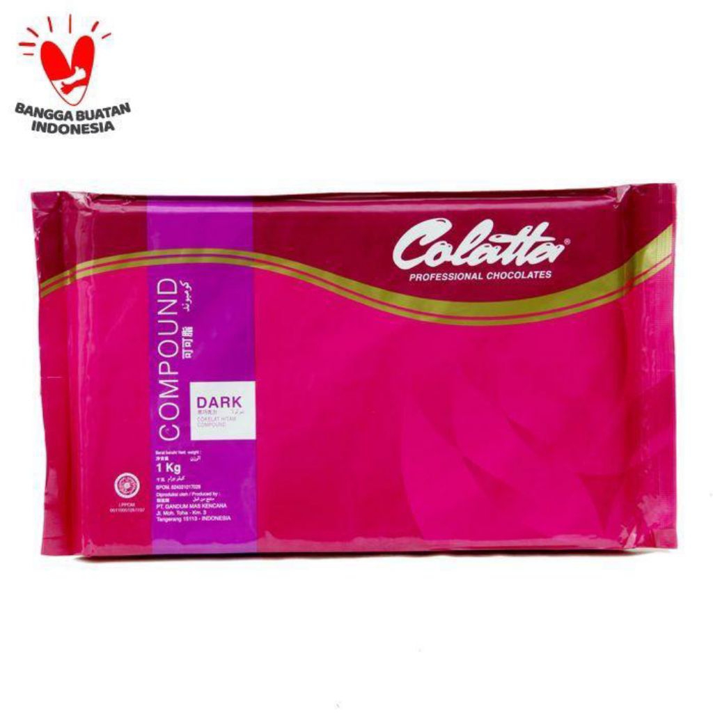 

COLATTA DARK COMPOUND 1 KG COKLAT BATANG